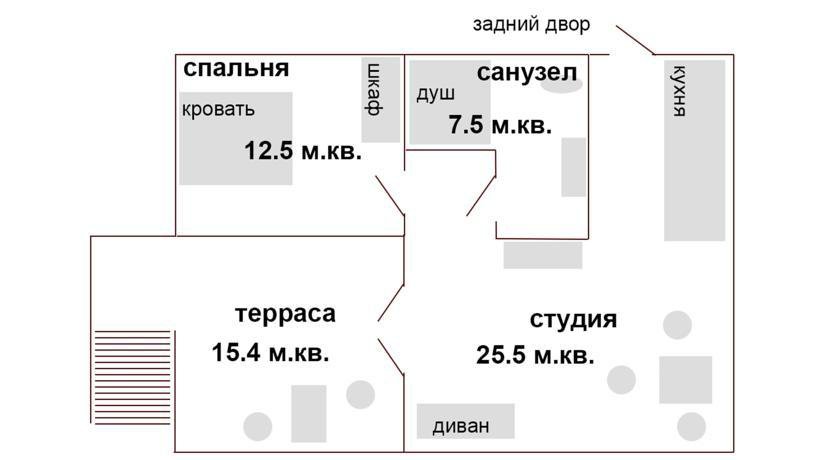 Апартаменты Вилла Панорама Судак-16